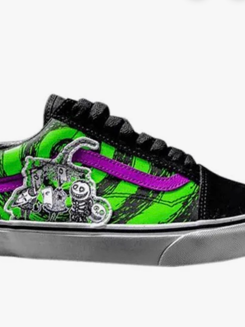 Vans X Disney Nightmare Before Christmas Old Skool Men 6.5 / Women 8 Lmtd Ed